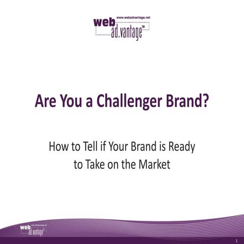 Are You a Challenger Brand?