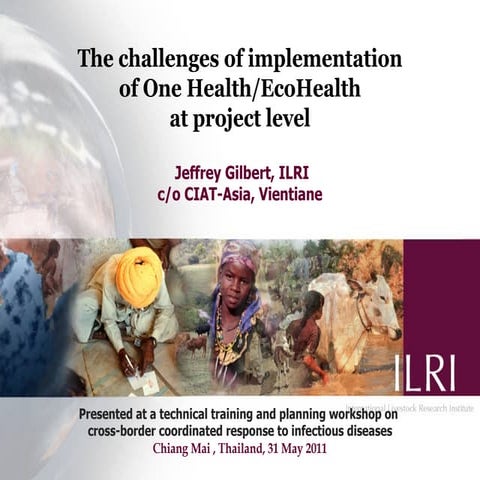 The challenges of implementation of One Health/EcoHealth at project level