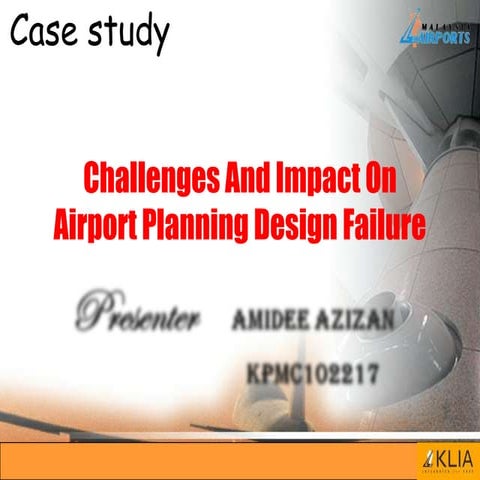 Challenges airport planning