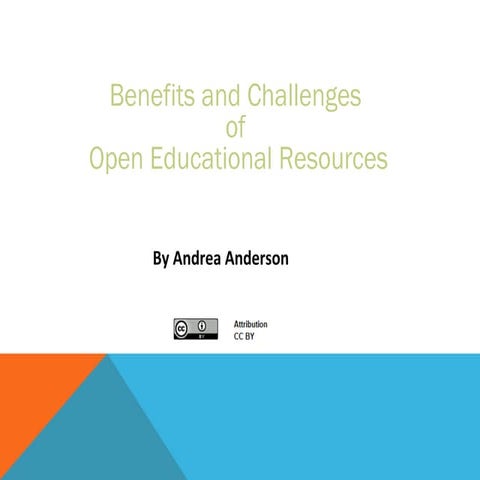 Open Educational Resources: Friend or Foe