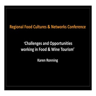 Challenges and opportunities workin...