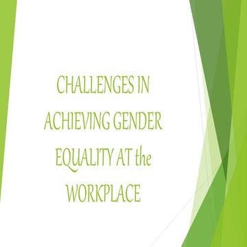 Challenges at workplace 