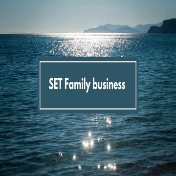 Challenges in Family Businesses Why is it difficult for family businesses to ...