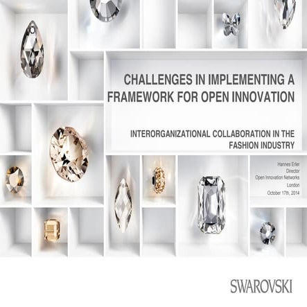 Challengesinimplemntingaframeworkfor openinnovation