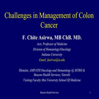 Challenges in management of colon c...