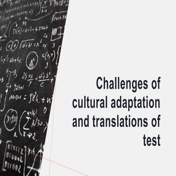 Challenges of cultural adaptation and translation of tests..pptx