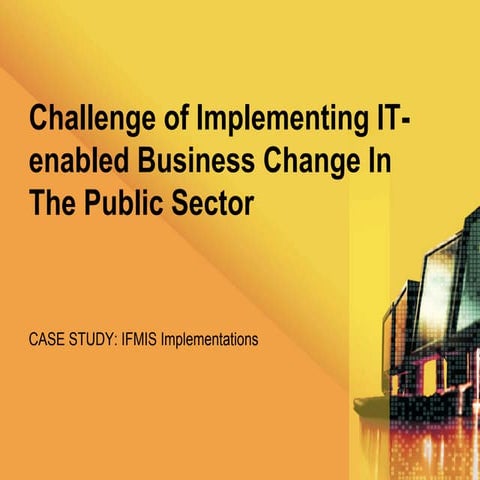 IFMIS Planning | PDF