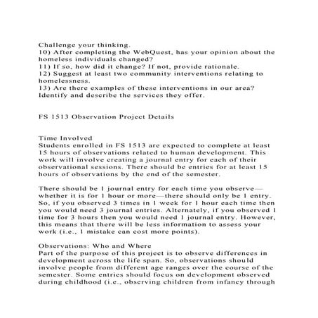 Challenge your thinking.10) After completing the WebQuest, has y.docx