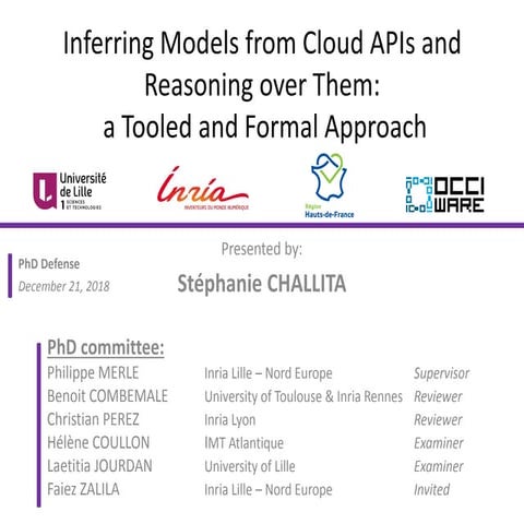 Stéphanie Challita's PhD Defense Presentation