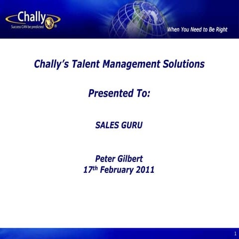 Chally Presentation