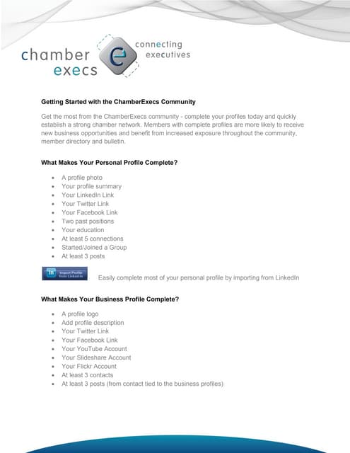 ChamberLinked Webinars