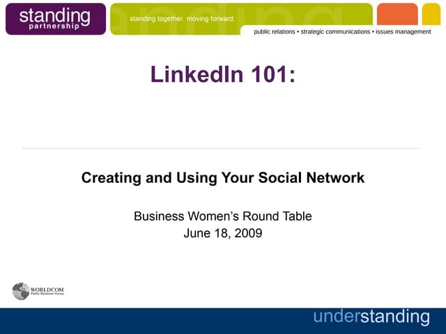 LinkedIn Basics for Charlottesville