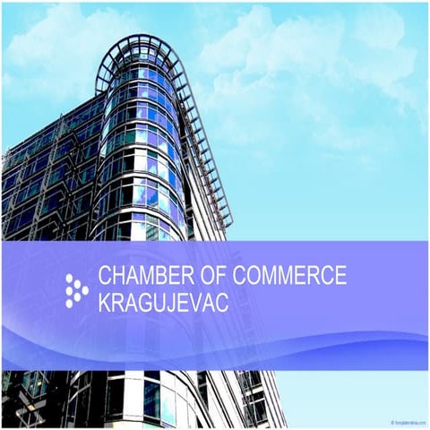 REFLESS project partners: Chamber of Commerce Kragujevac