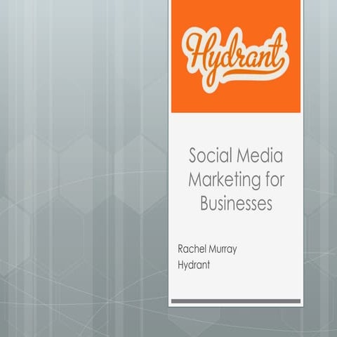 Social Media Marketing for Businesses