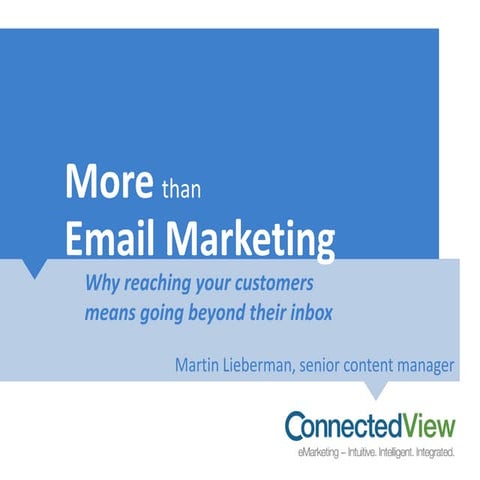 More than Email Marketing