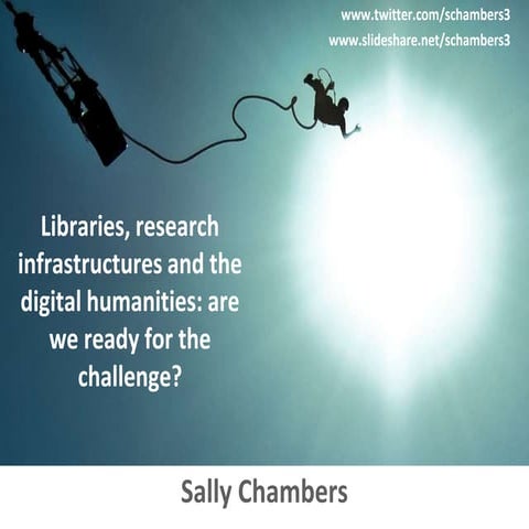 Libraries, research infrastructures and the digital humanities: are we ready ...