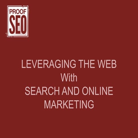 Online Marketing and SEO Workshop