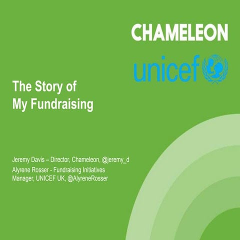 The story of UNICEF UK's My Fundraising