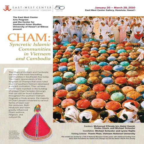 Cham handout - Chan People is always handout