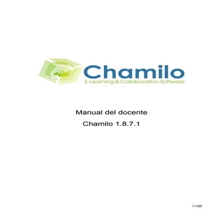 Chamilo 1.8.7.1 Manual del docente - ES