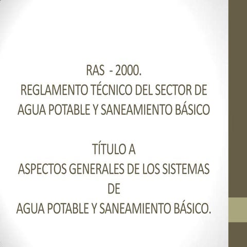 Ras 2000 (presentacion) | PPT