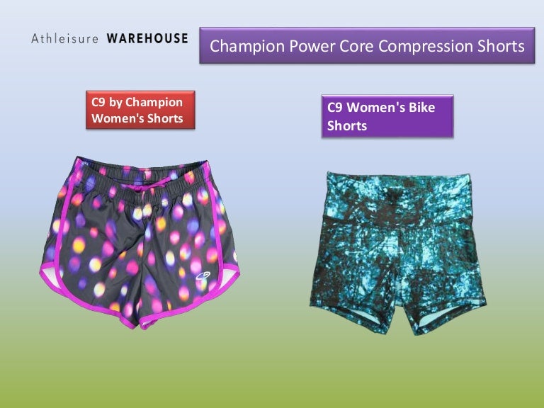 c9 power core compression shorts women's