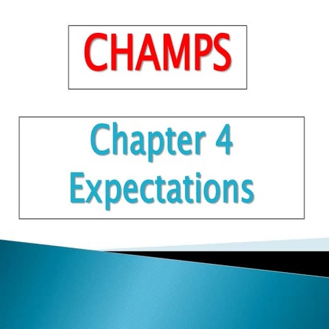 Champs chapter 4