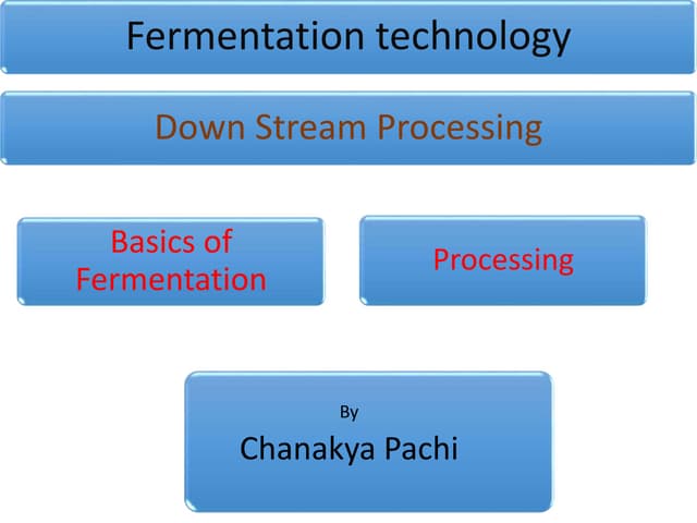 Down Stream Processing