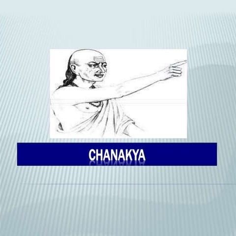 Chanakya ppt