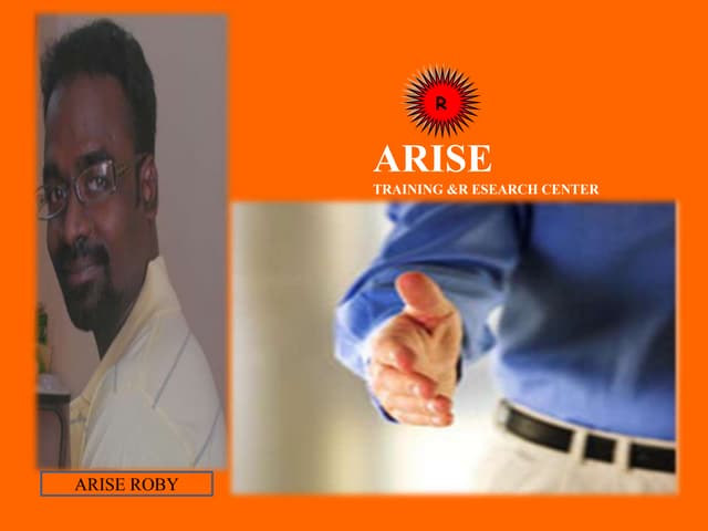 Chance challenge change   Arise Roby