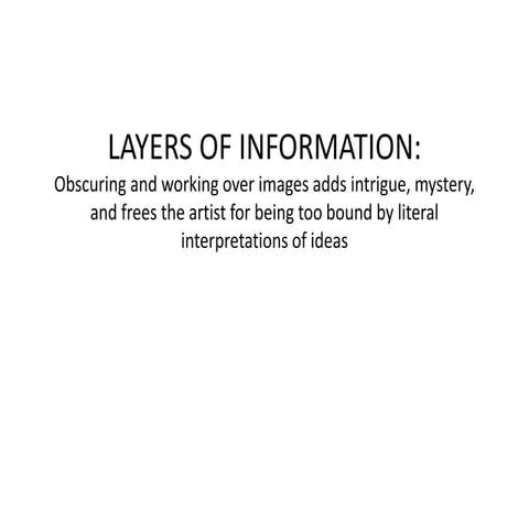 Layers of Information