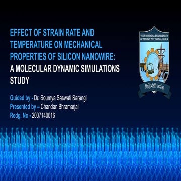 EFFECT OF STRAIN RATE AND TEMPERATURE ON MECHANICAL PROPERTIES OF ...