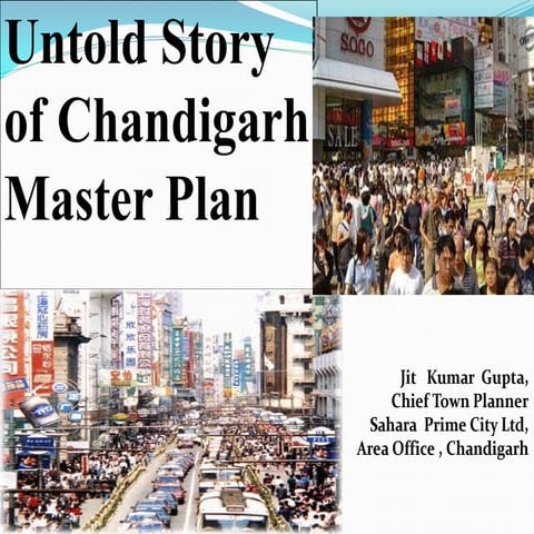 Untold Story of Chandigarh Master Plan