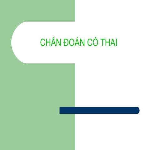 Chan doan thai va chm soc thai