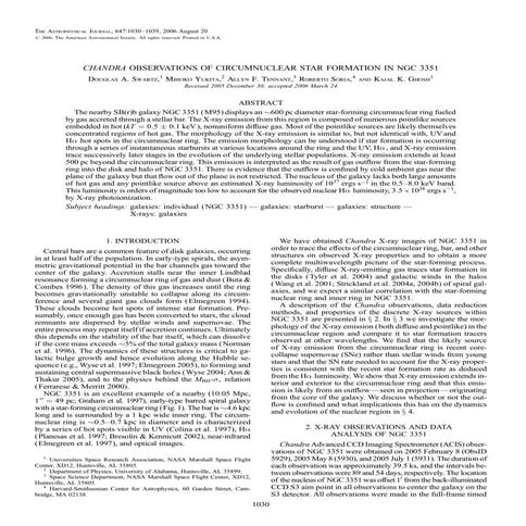 Chandra observation star_formation_m95