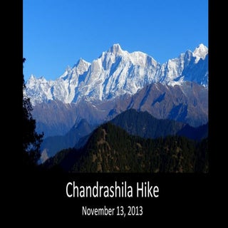 Chandrashila hike