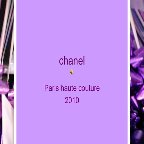Chanel Presentation