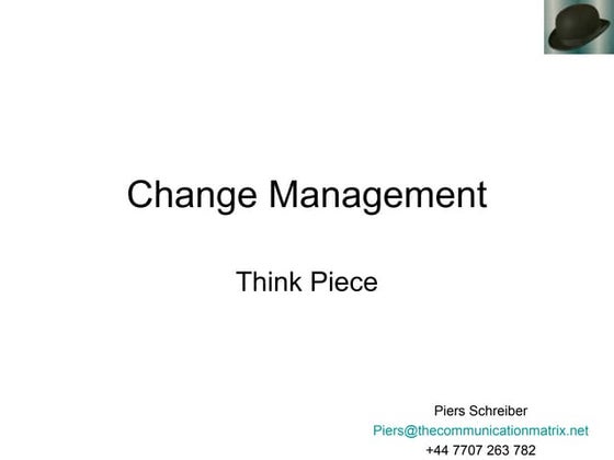 Change management-28477