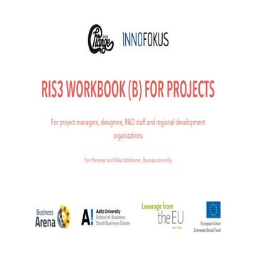 Change2020 RIS3 workbook for projects