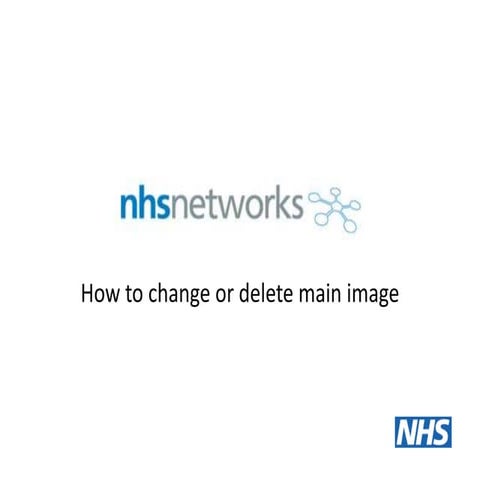 Change and delete imagev2