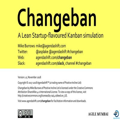 Agile Mumbai 2019 Conference | Changeban | Mike Burrows