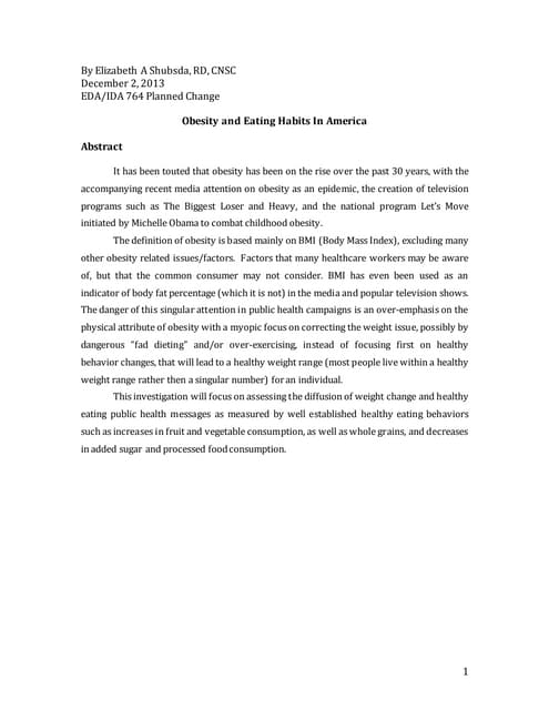 childhood obesity persuasive essay