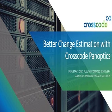 Software Change estimation | PPT
