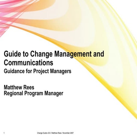 Change Management Guide