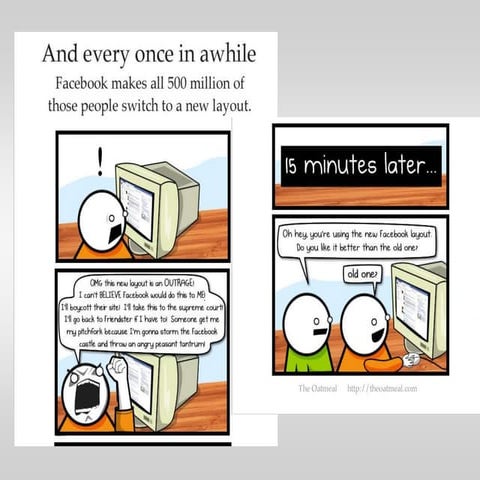 We Love Change? Change is Scary!