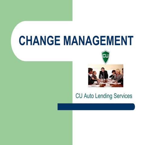 Change Management