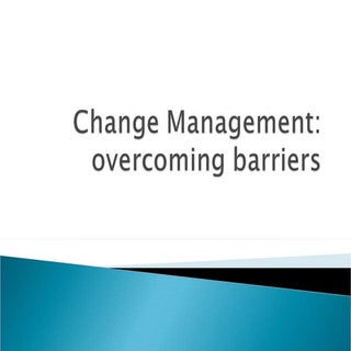 Change management