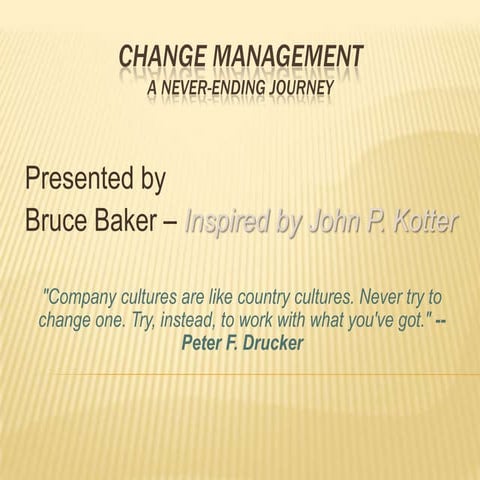 Change Management