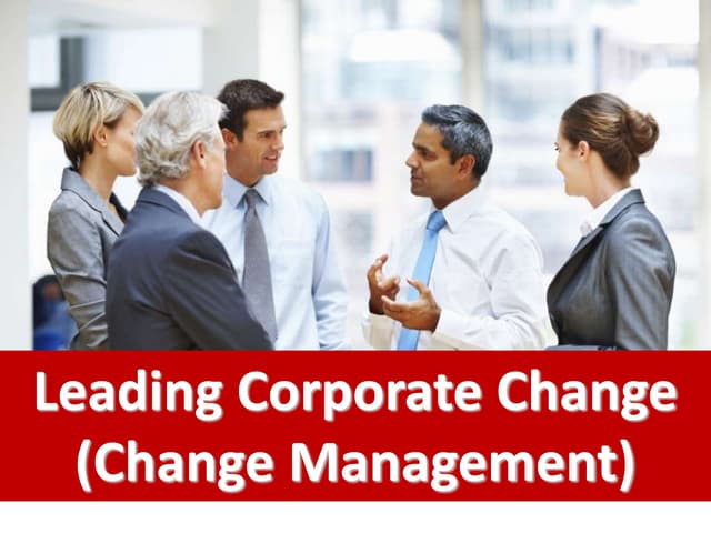 Change Management PPT Slides