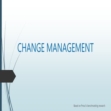 Change Management 